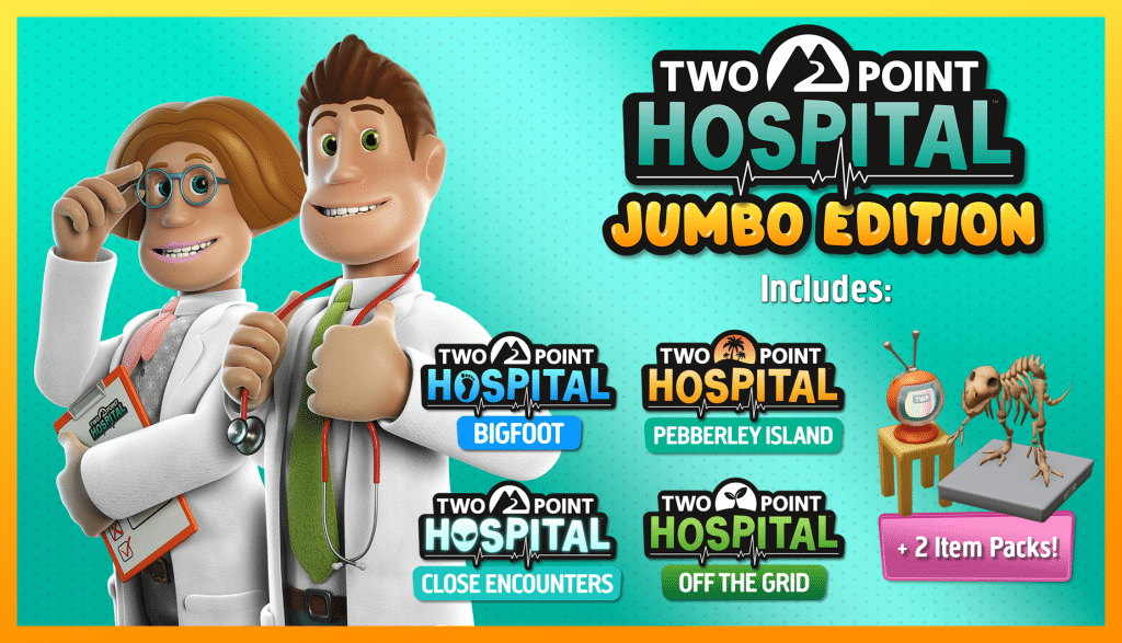Two Point Hospital Contents