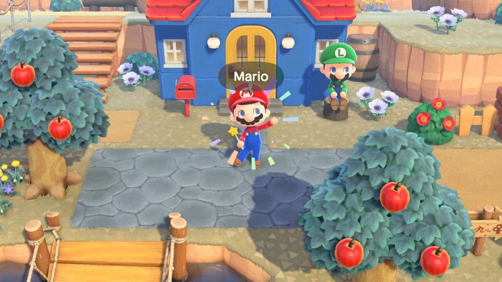 Animal Crossing Super Mario Screen 01