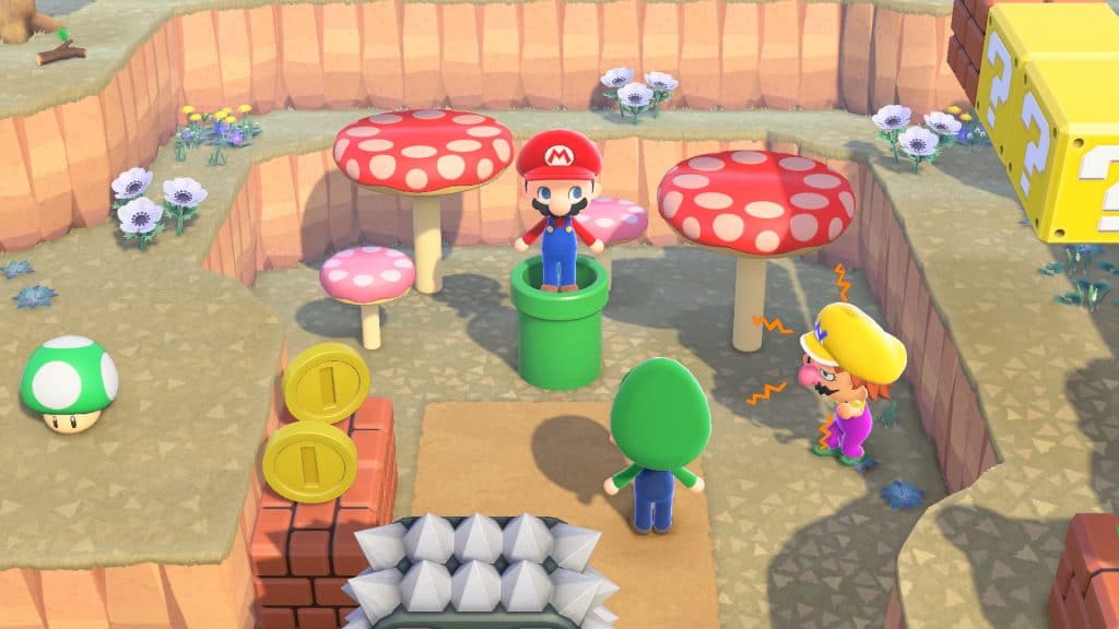 Animal Crossing Super Mario Screen 05