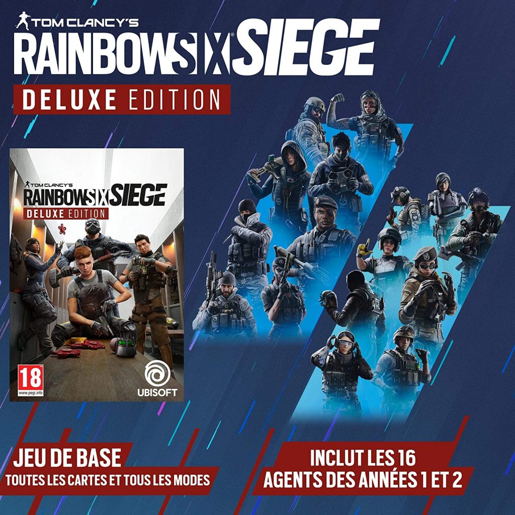 Rainbow Six Siege Edition Deluxe Contenus