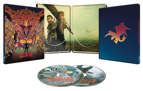 Monster Hunter Edition Speciale Fnac Steelbook Blu Ray 4k Ultra HD