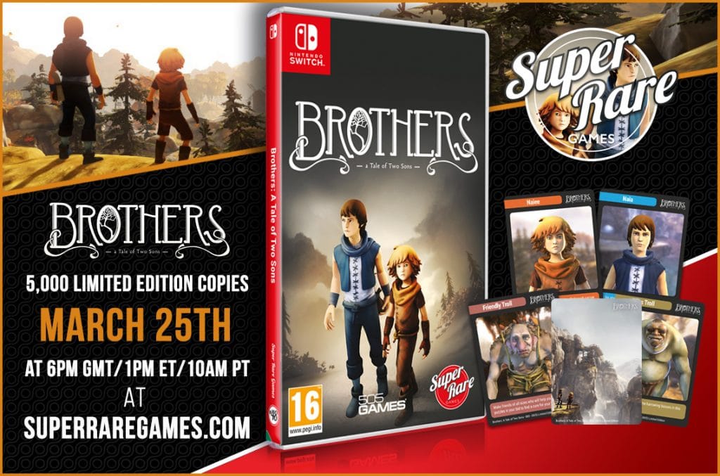 Brothers A Tale Of Two Sons Switch Srg