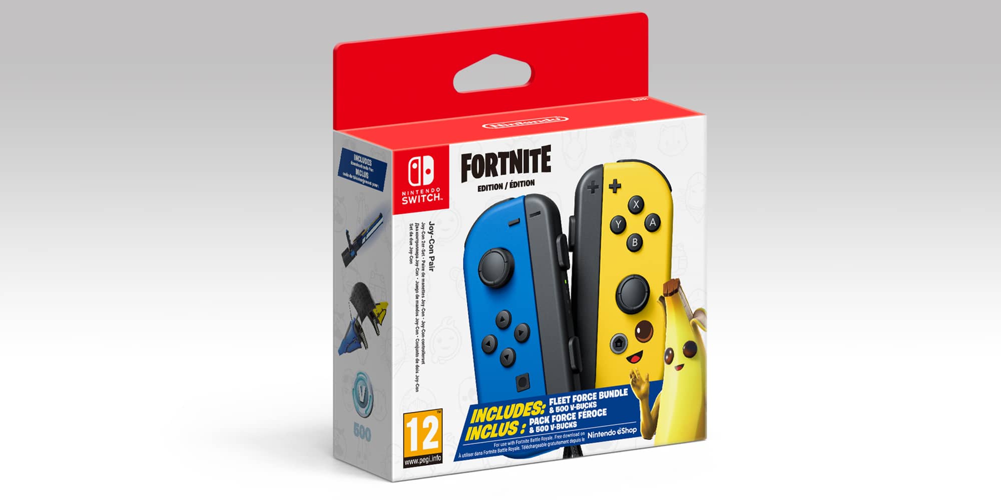 Manettes Joy-Con Édition Fortnite (Switch) à 69,99€ Videoludeek