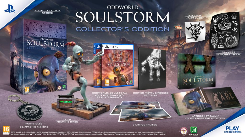 Oddworld Soulstorm Oddition Collector