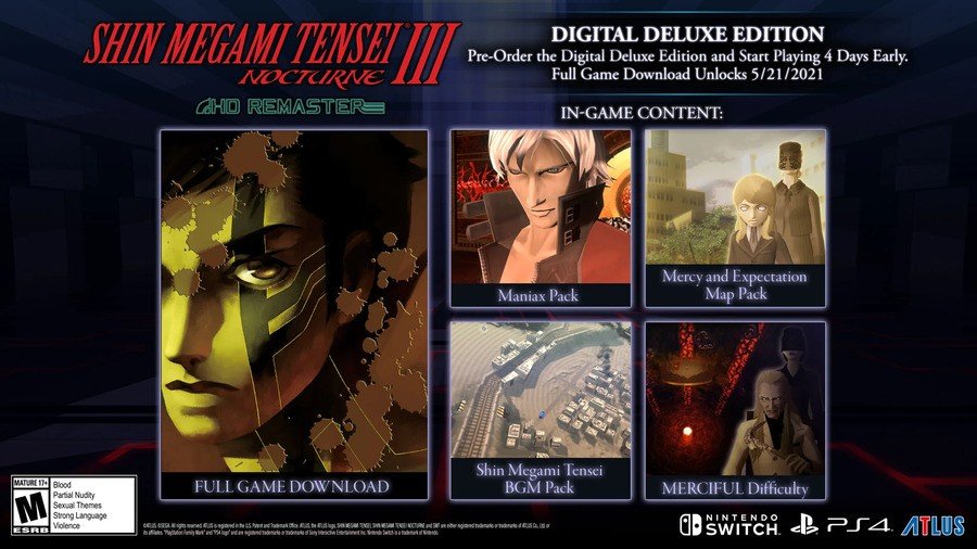 Shin Megami Tensi 3 Digital Deluxe Edition