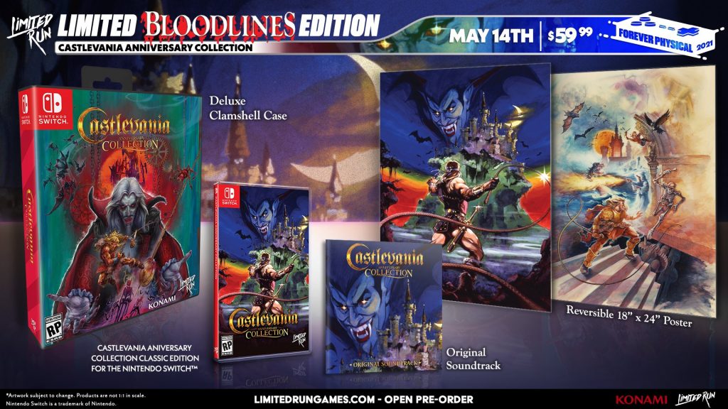 Castlevania Anniversary Edition Lrg Bloodlines