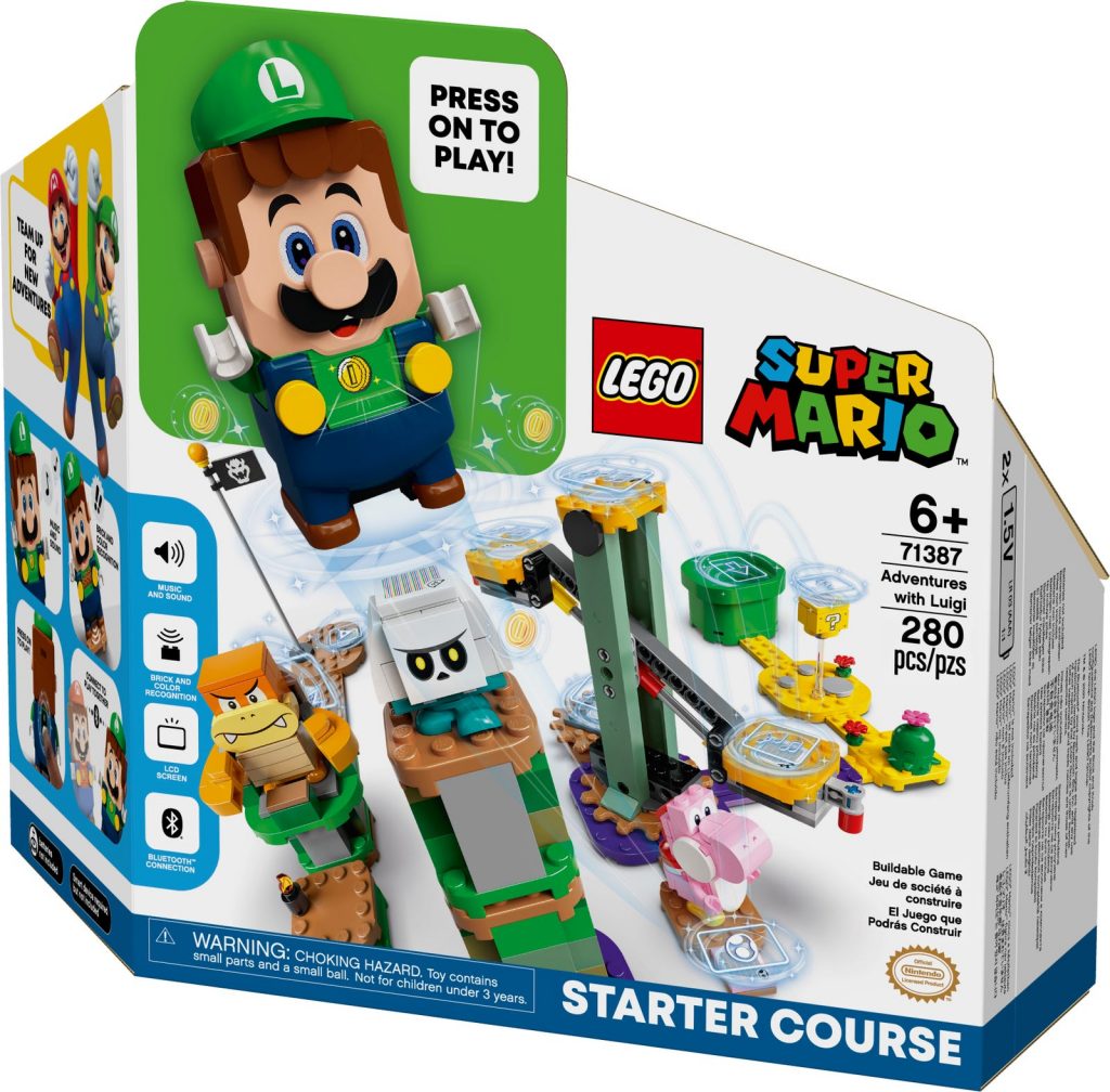 Lego Super Mario Pack Luigi Pack