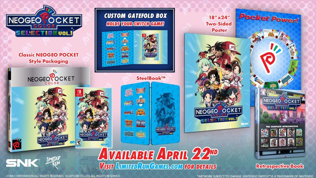 Neogeo Pocket Collector Selection Vol 1 Lrg Collector