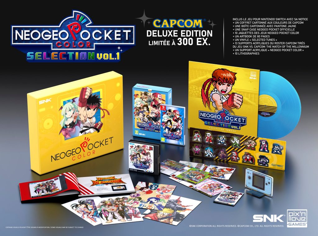 Neogeo Pocket Color Selection 1 Pixnlove Deluxe Capcom
