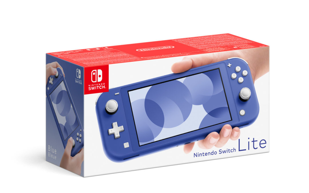 Console Nintendo Switch Lite Bleue