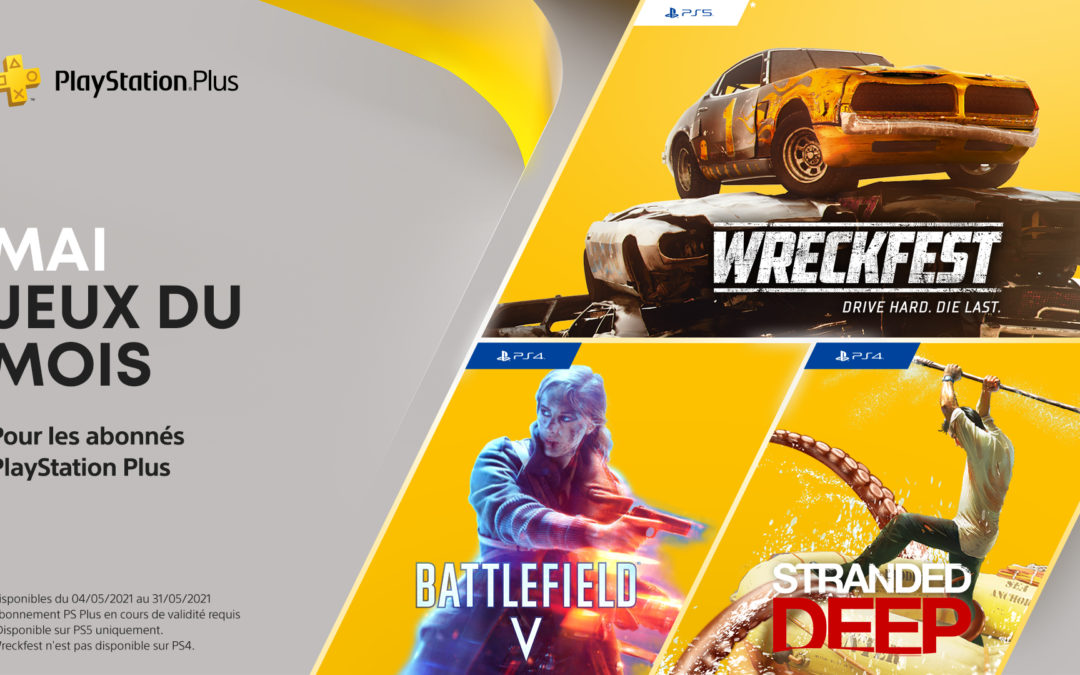 Les jeux PlayStation Plus (Mai 2021)