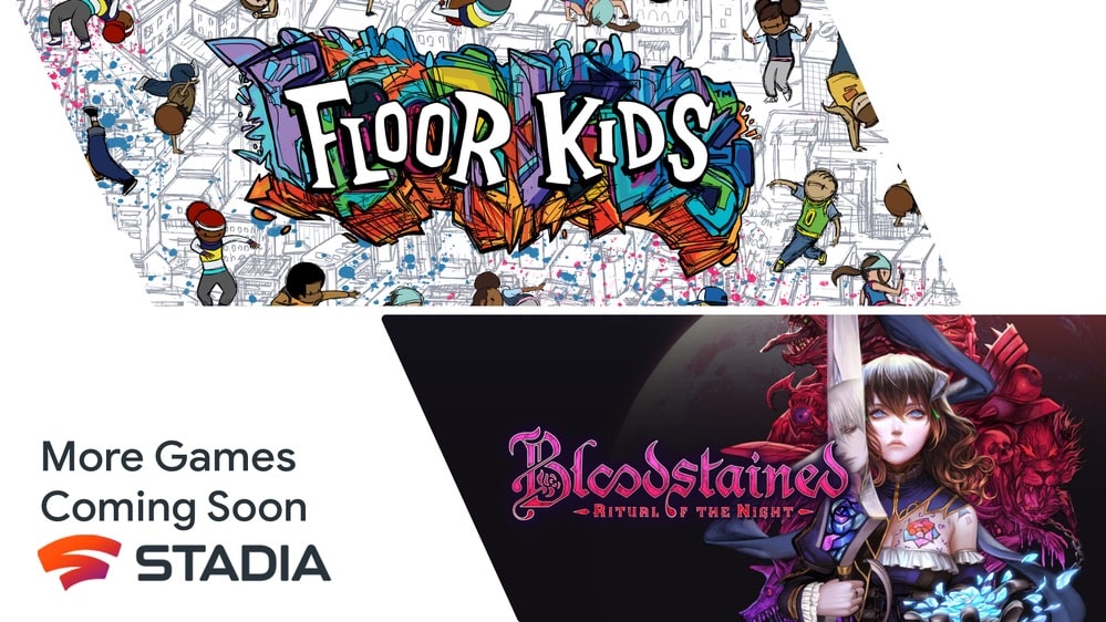 Bloodstained et Floor Kids arrivent sur Stadia