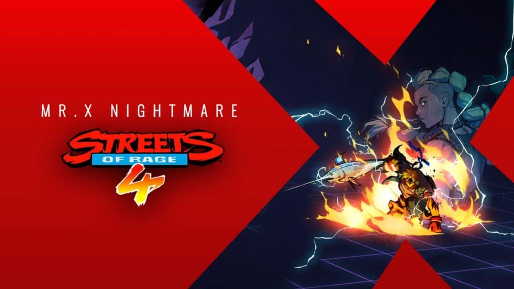 Streets Of Rage 4 Dlc Mr X