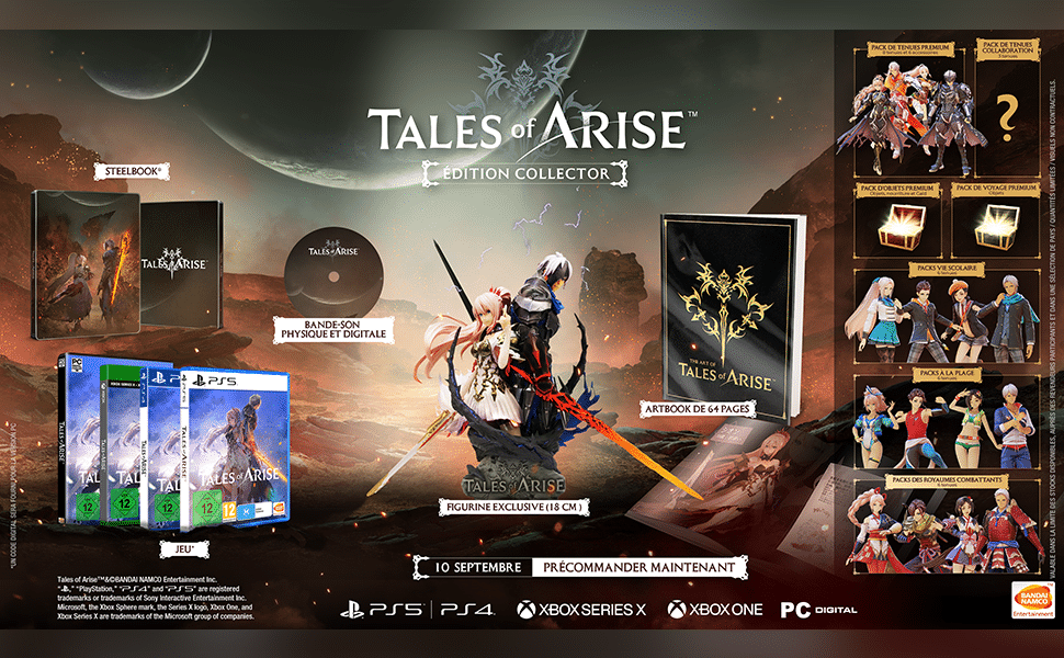 Tales Of Arise Edition Collector Fr