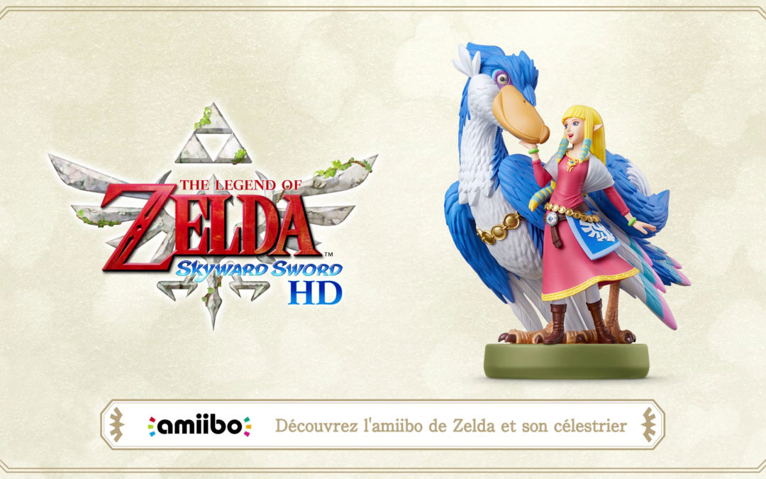 Amiibo Zelda et son Célestrier (The Legend of Zelda: Skyward Sword)