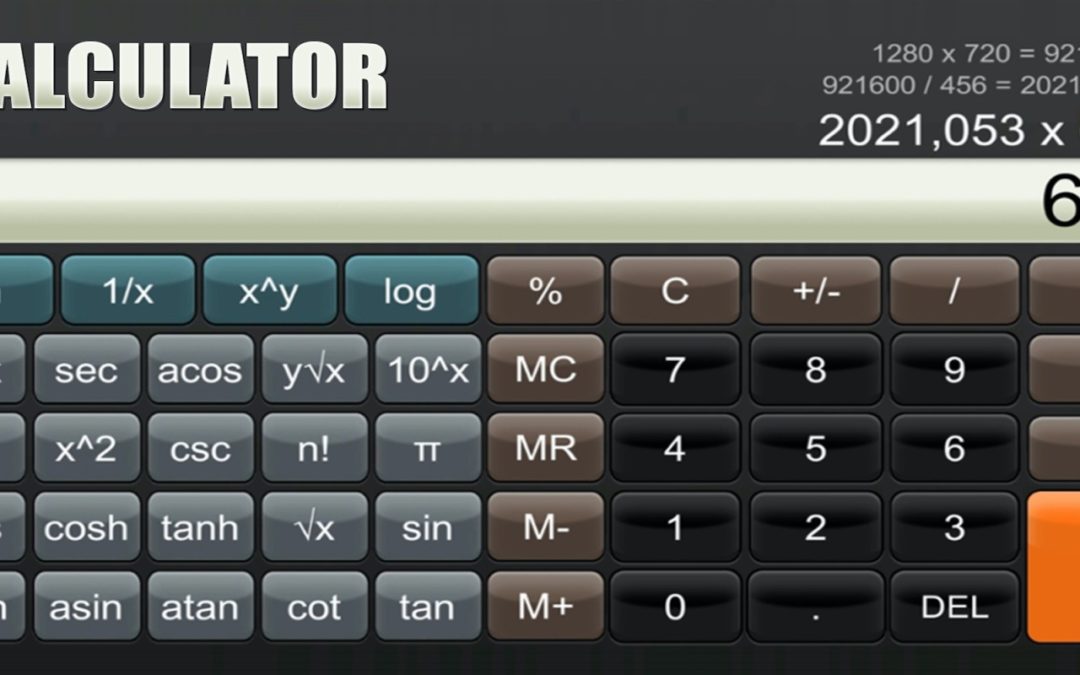 Une calculatrice sur Nintendo Switch