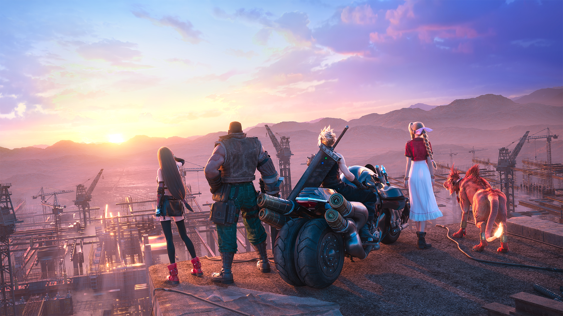 Final Fantasy VII Remake PS4 Version Française - Jeu Complet En Bon état