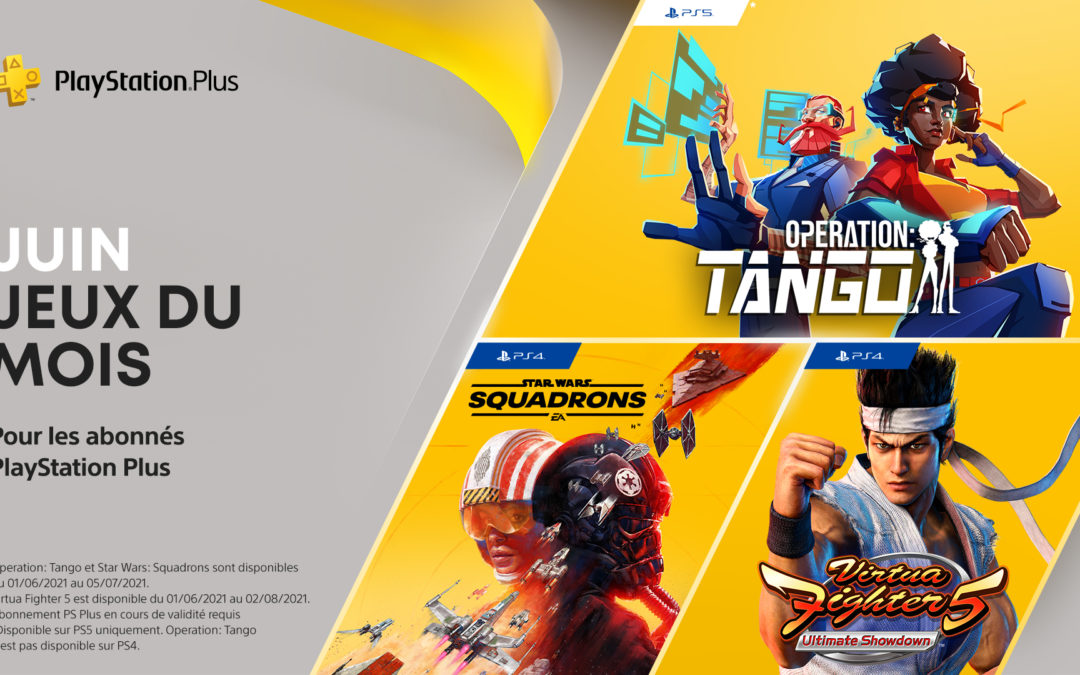 Les jeux PlayStation Plus (Juin 2021)