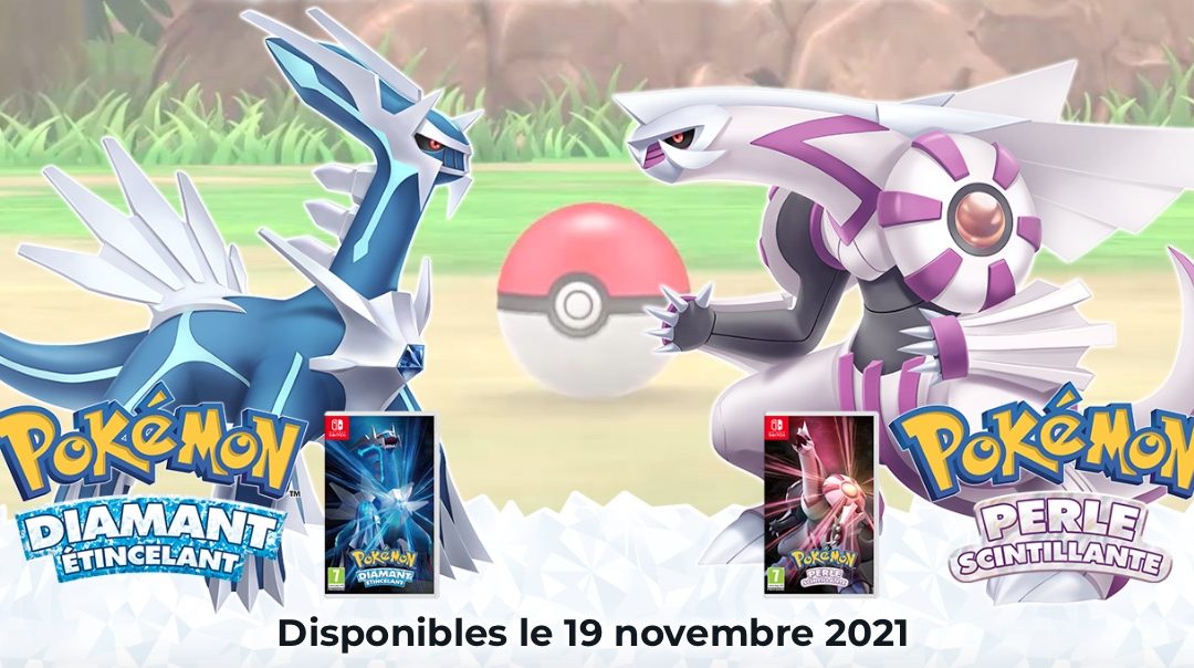 Pokémon Diamant Etincelant – Perle Scintillante (Switch) / Pack Duo