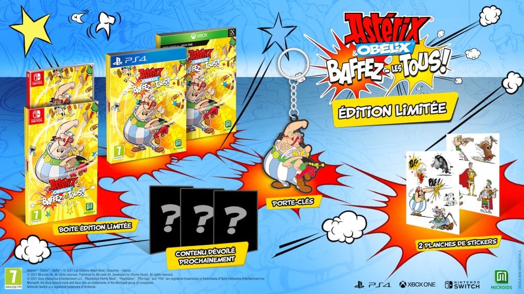 Asterix Obelix Baffez Les Tous Edition Limitee