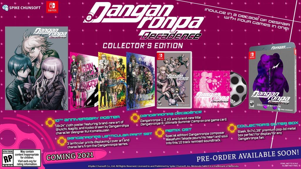 Danganronpa Decadence Collector