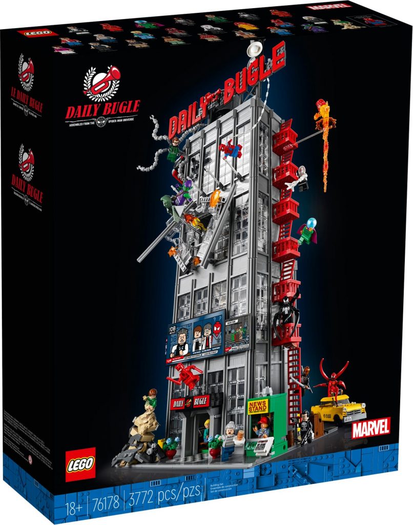 Lego Spider Man Daily Bugle