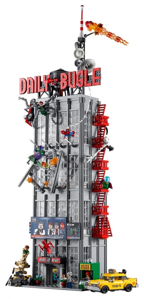 Lego Spider Man Daily Bugle Inside