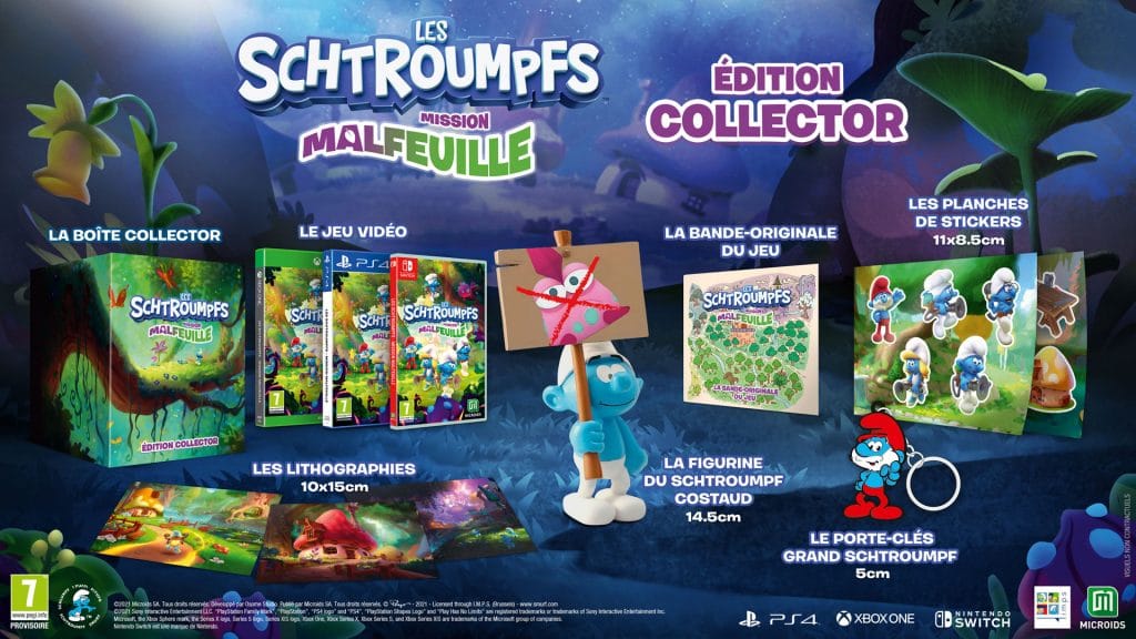 Les Schtroumpfs Mission Malfeuille Edition Collector