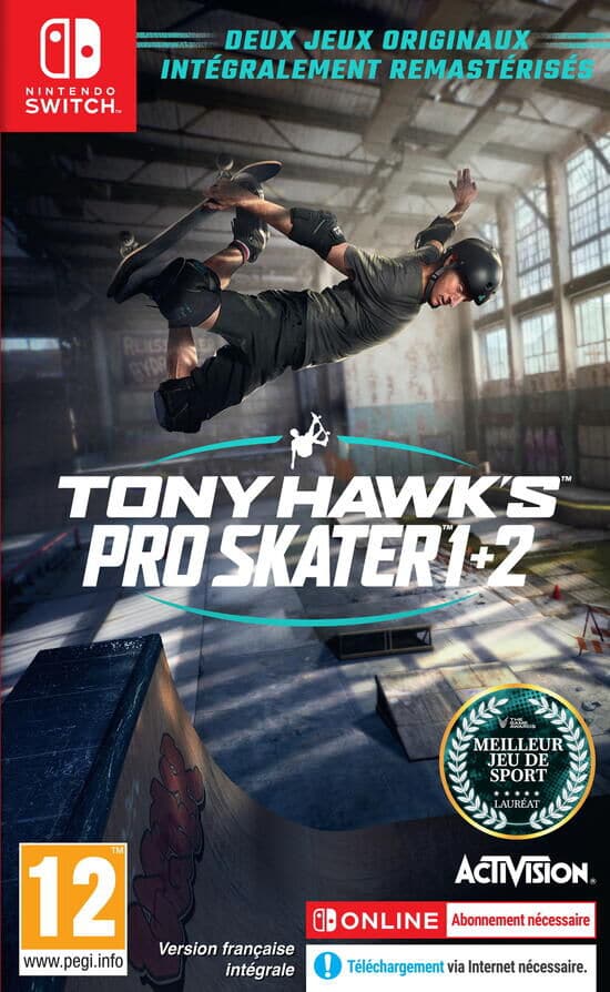 Tony Hawk Pro Skater 1 2 Switch