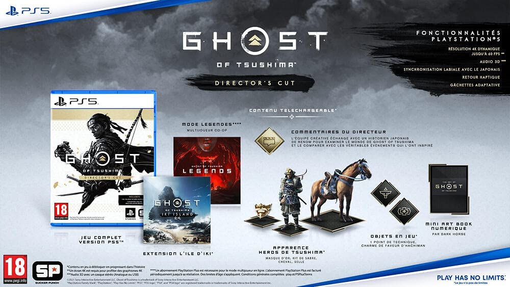 Ghost Of Tsushima Directors Cut Contenus Fr