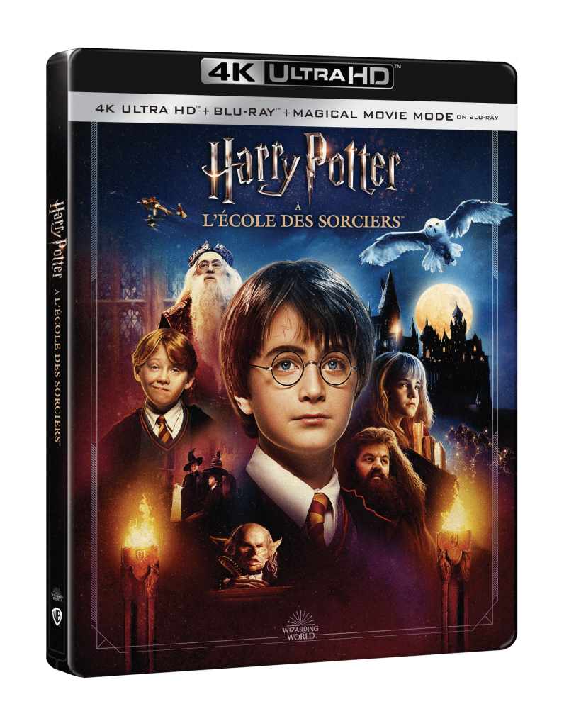 Harry Potter Ecole Sorciers Blu Ray 4k
