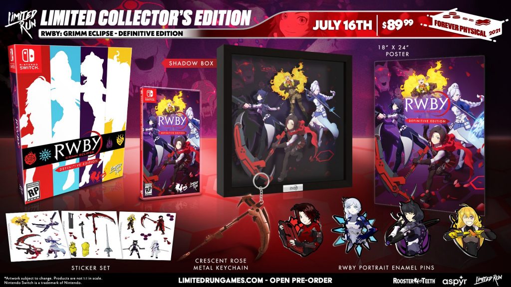 Rwby Grimm Eclipse Lrg Collector