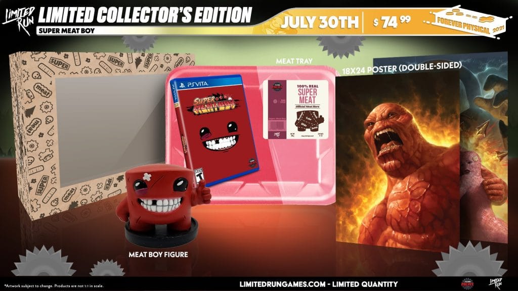 Super Meat Boy Collector Lrg