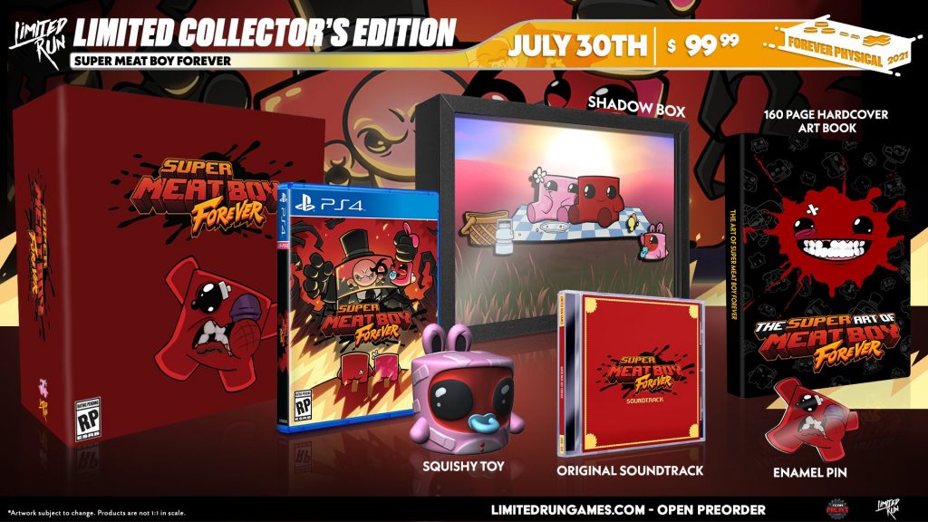 Super Meat Boy Forever Collector Lrg