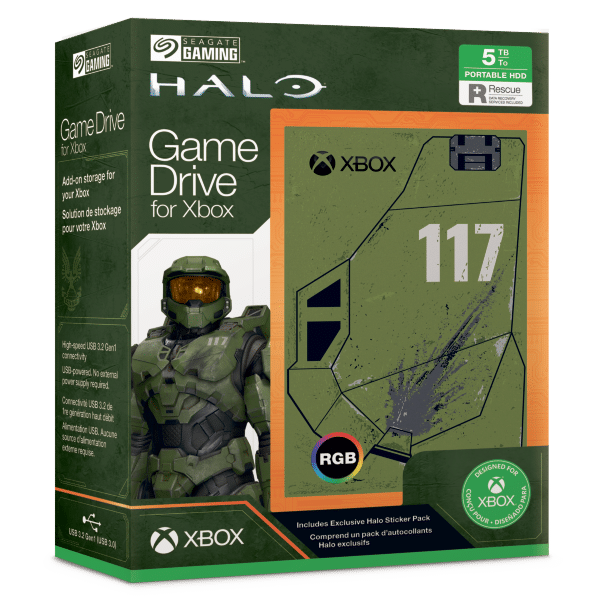 Disque Dur Game Drive Xbox Halo