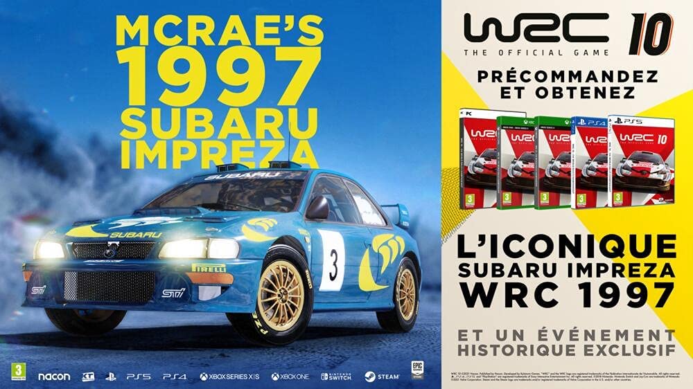 Wrc 10 Bonus Precommande French