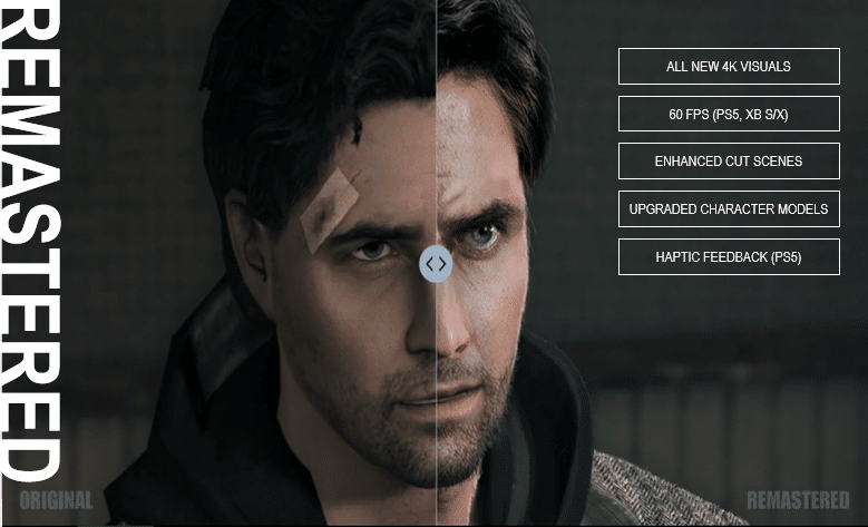 Alan Wake Remastered Differences