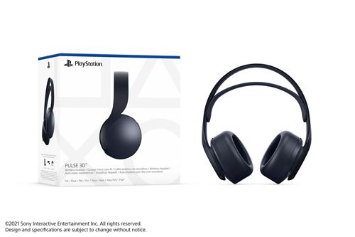 Casque sans fil Sony Pulse 3D Midnight Black (PS5)