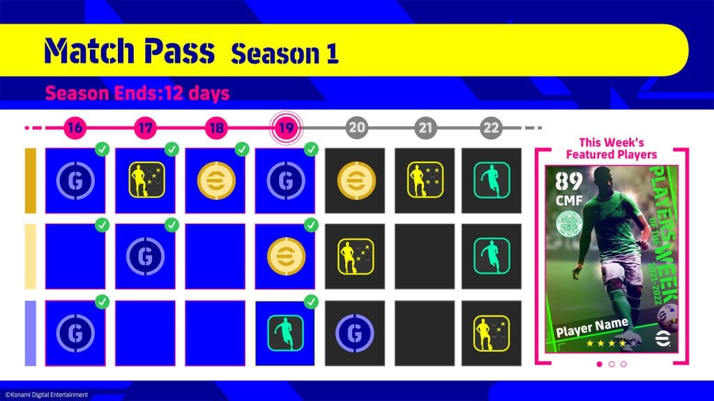 Efootball 2022 Match Pass