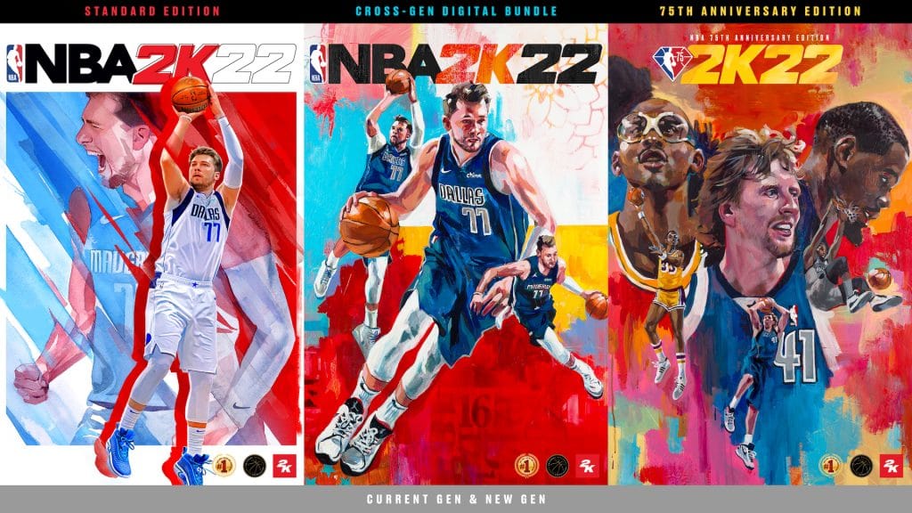 NBA 2k22 Covers