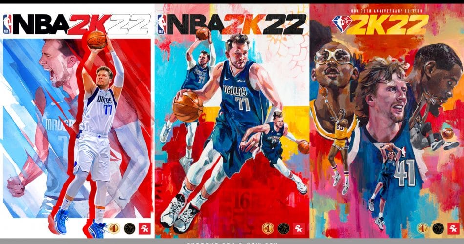 NBA 2k22 Covers
