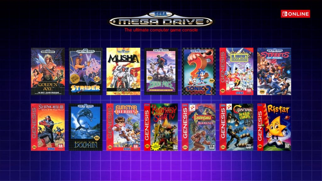 Nso Mega Drive