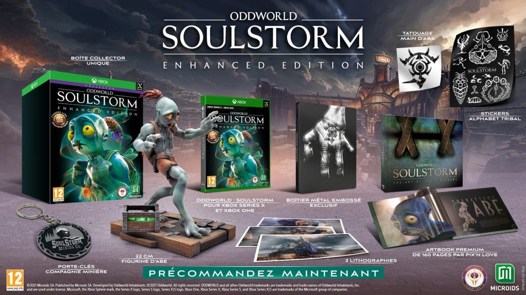 Oddworld Soulstorm Enhanced Edition Collector Xbox
