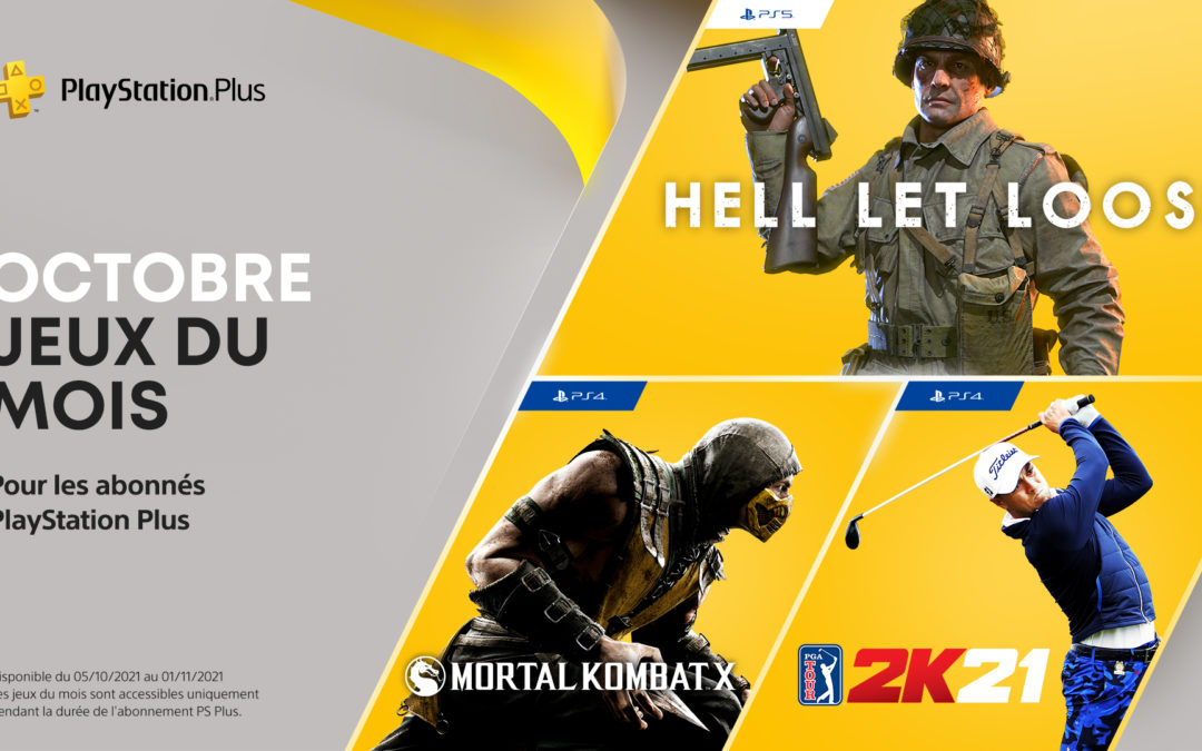 Les jeux PlayStation Plus (Octobre 2021)