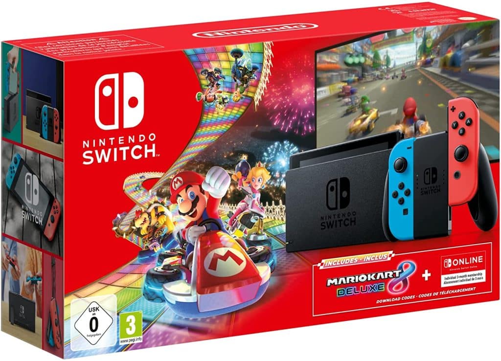 Console Nintendo Switch Pack Mario Kart 2021 V2