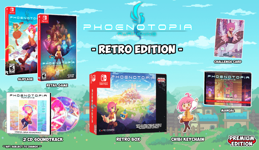 Phoenotopia Awakening Edition Retro