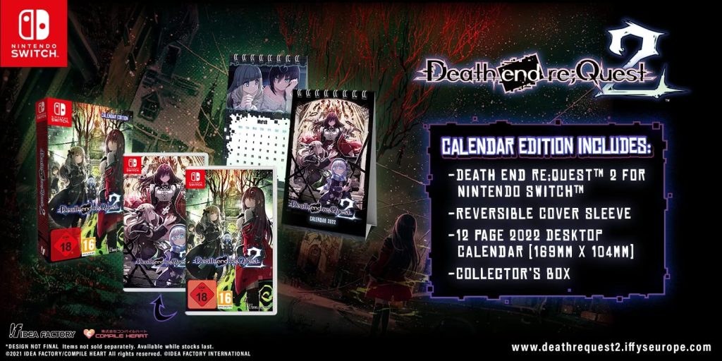 Death End Re Quest 2 Calendar Edition
