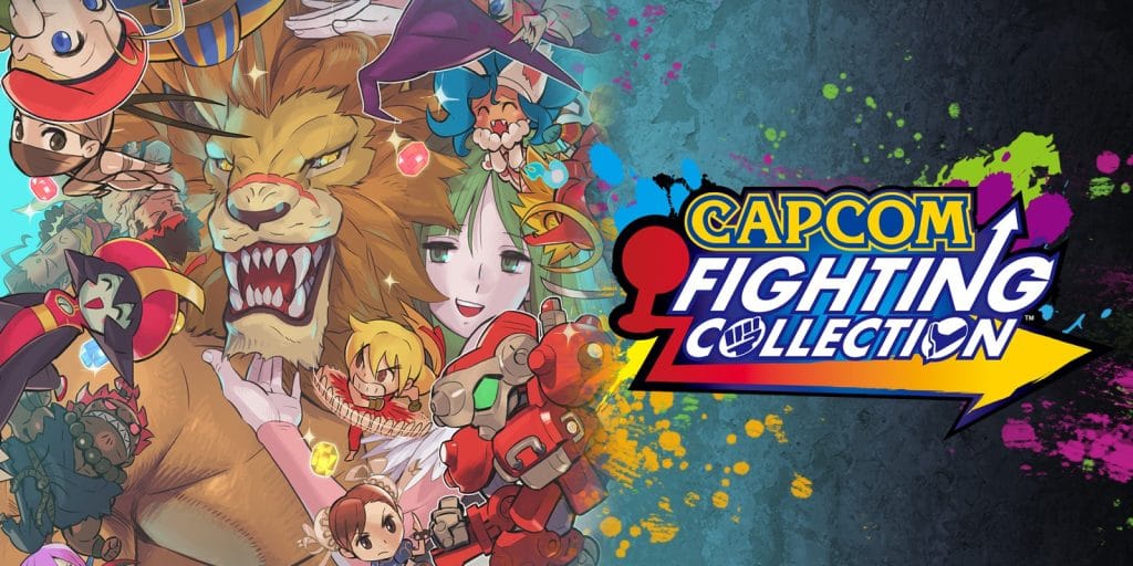 Capcom Fighting Collection Keyart