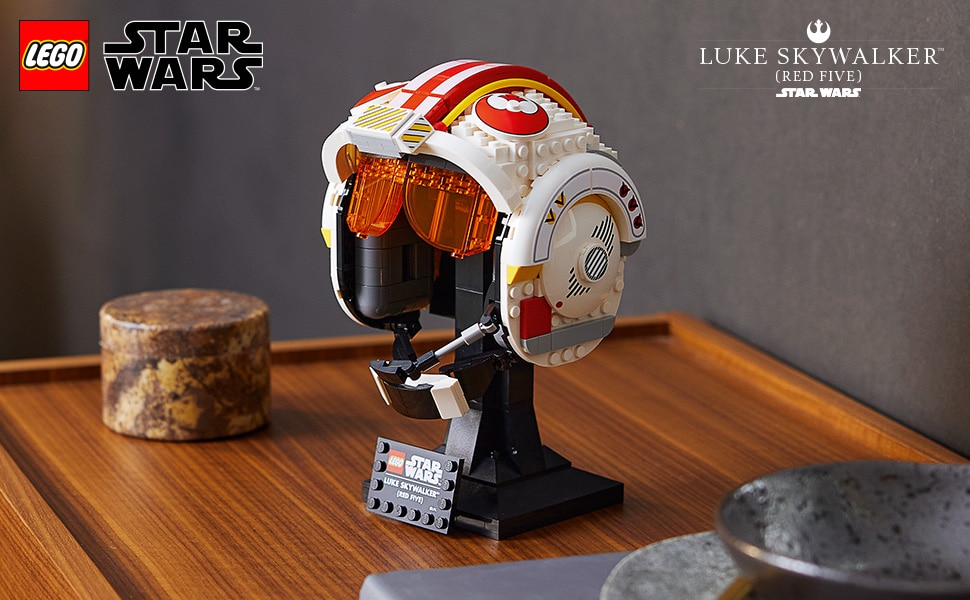 Lego Star Wars Le Casque Red Five De Luke Skywalker