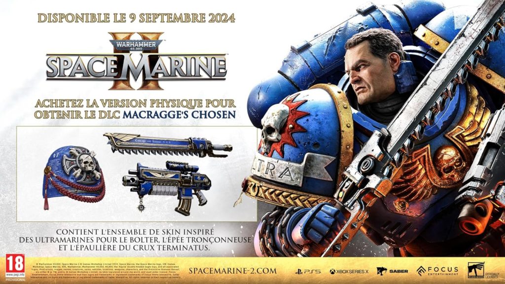 Warhammer 40 000 Space Marine 2 Xbox Series X PS5